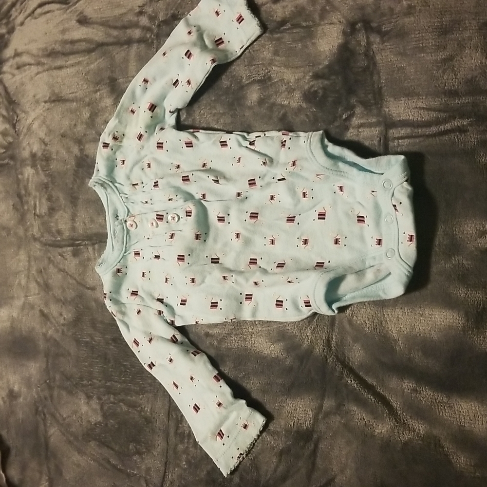 Carter's Baby Boy's Long Sleeve Onesie
